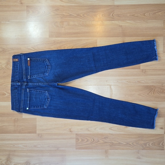 7 For All Mankind Skinny Ankle Jeans - Picture 8 of 12